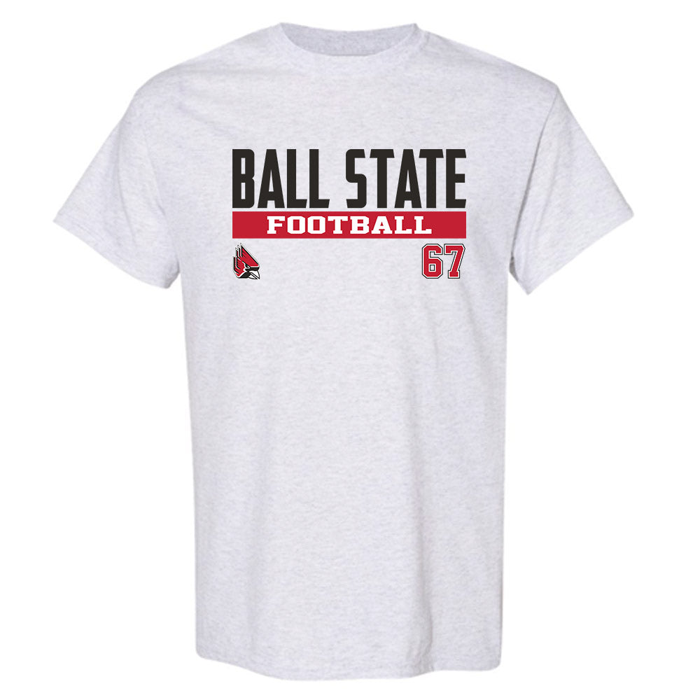 Ball State - NCAA Football : Jackson Ruess - T-Shirt Classic Fashion Shersey