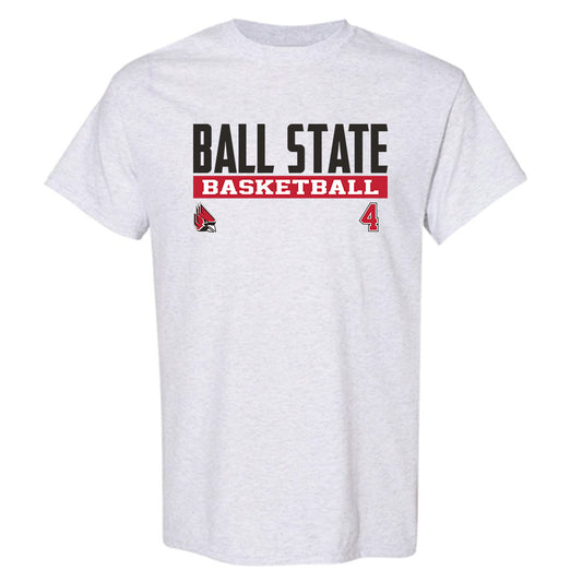 Ball State - NCAA Men's Basketball : Kayden Fish - Classic Fashion Shersey T-Shirt-0
