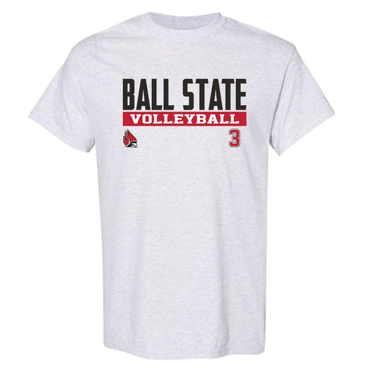 Ball State - NCAA Women's Volleyball : Elizabeth Tabeling - Classic Fashion Shersey T-Shirt-0