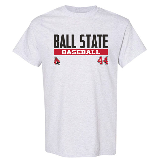 Ball State - NCAA Baseball : Kade Langhorst - Classic Fashion Shersey T-Shirt-0