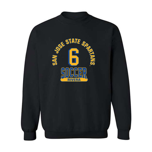 SJSU - NCAA Men's Soccer : Gilberto Rivera - Classic Fashion Shersey Crewneck Sweatshirt-0