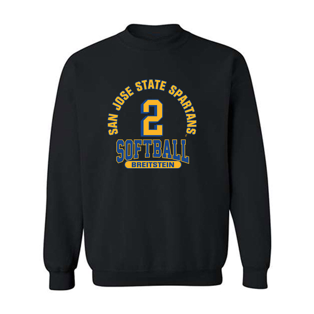 SJSU - NCAA Softball : Paige Breitstein - Classic Fashion Shersey Crewneck Sweatshirt-0
