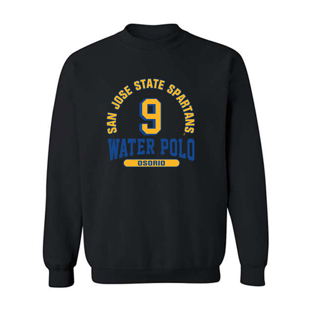 SJSU - NCAA Women's Water Polo : Jennine Osorio - Classic Fashion Shersey Crewneck Sweatshirt-0