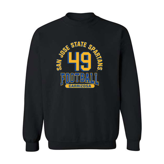 SJSU - NCAA Football : Trent Carrizosa - Classic Fashion Shersey Crewneck Sweatshirt-0