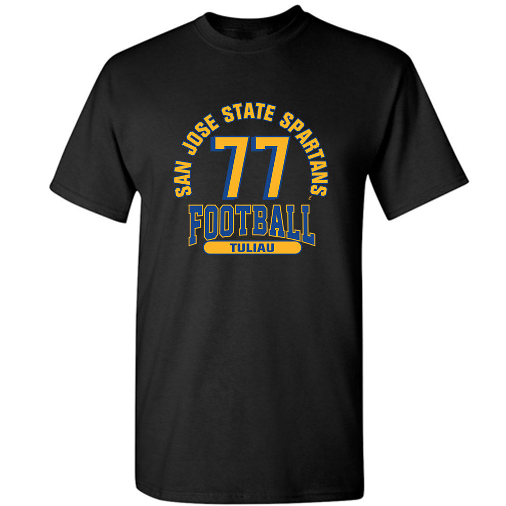 SJSU - NCAA Football : Daniel Tuliau - Classic Fashion Shersey T-Shirt-0