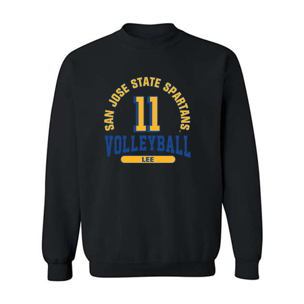 SJSU - NCAA Women's Volleyball : Learden Lee - Classic Fashion Shersey Crewneck Sweatshirt-0