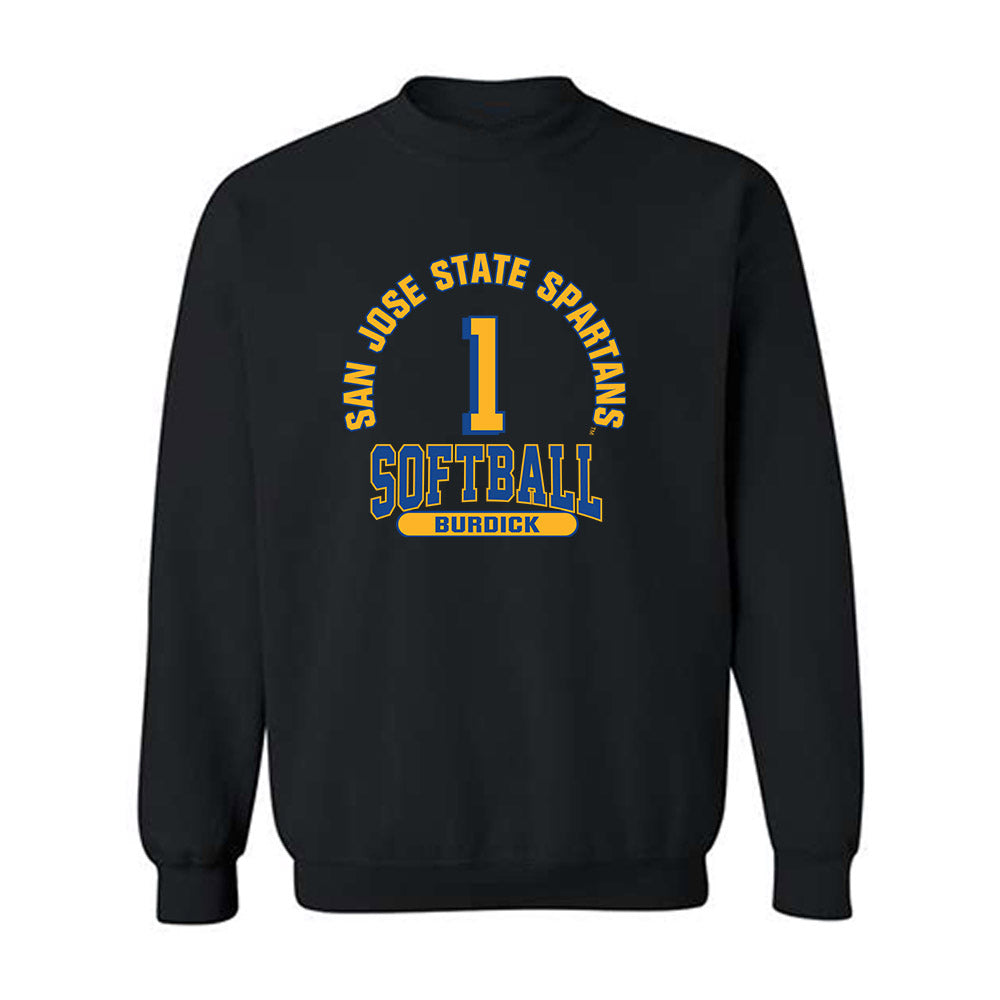SJSU - NCAA Softball : Sophia Burdick - Classic Fashion Shersey Crewneck Sweatshirt-0