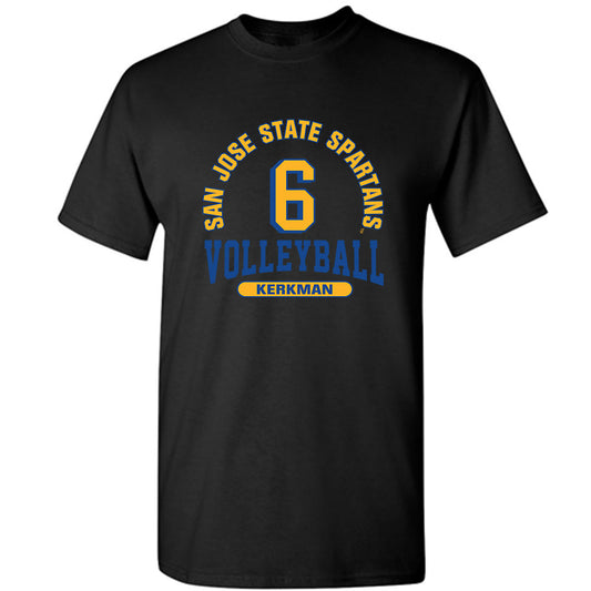 SJSU - NCAA Women's Volleyball : Halle Kerkman - Classic Fashion Shersey T-Shirt-0