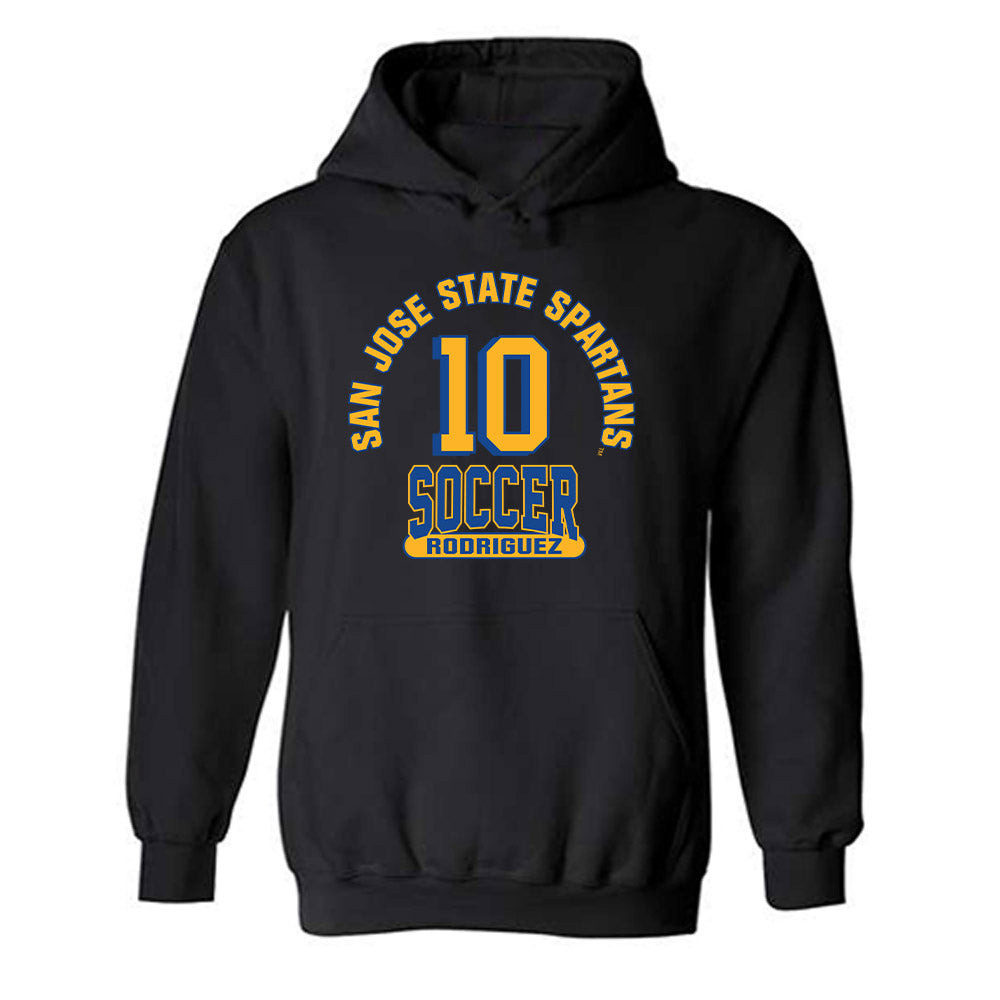 SJSU - NCAA Women's Soccer : Lillyana Rodriguez - Classic Fashion Shersey Hooded Sweatshirt-0