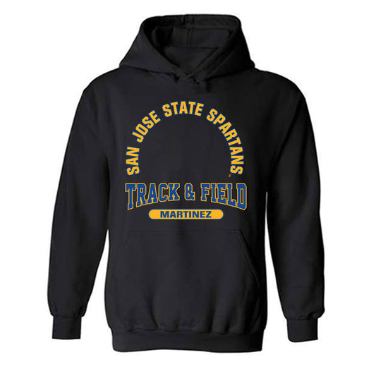SJSU - NCAA Men's Track & Field : Sebastian Martinez - Classic Fashion Shersey Hooded Sweatshirt-0