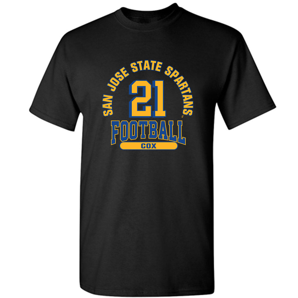 SJSU - NCAA Football : Charles Cox - Classic Fashion Shersey T-Shirt-0