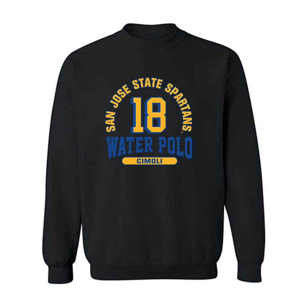SJSU - NCAA Women's Water Polo : Sienna Cimoli - Classic Fashion Shersey Crewneck Sweatshirt-0
