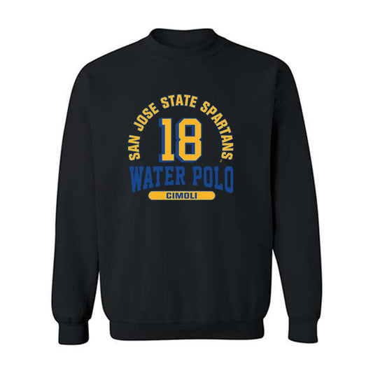 SJSU - NCAA Women's Water Polo : Sienna Cimoli - Classic Fashion Shersey Crewneck Sweatshirt-0