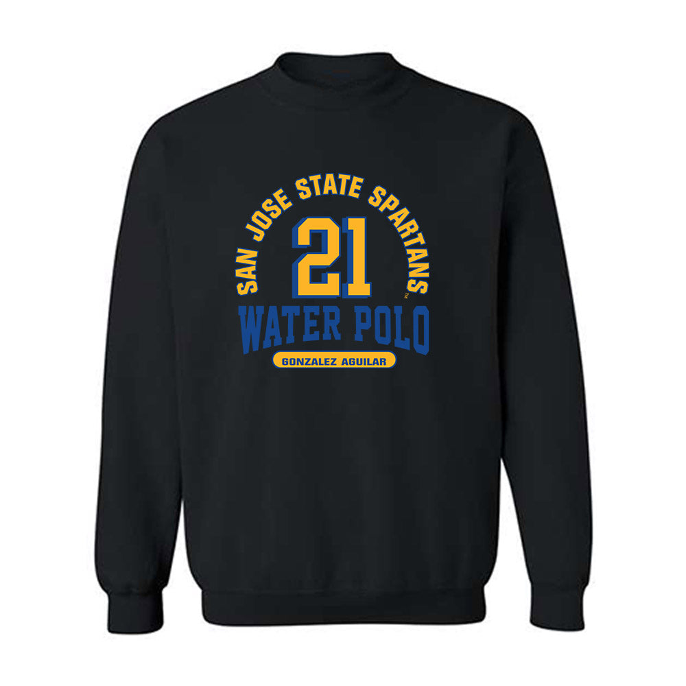 SJSU - NCAA Women's Water Polo : Sally Gonzalez Aguilar - Classic Fashion Shersey Crewneck Sweatshirt-0