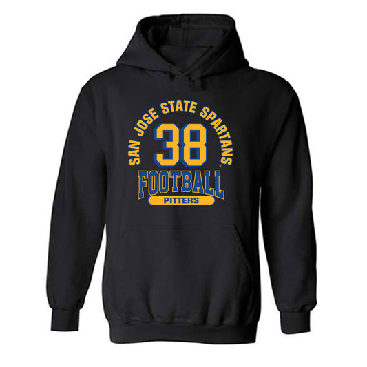 SJSU - NCAA Football : Nassir Pitters - Classic Fashion Shersey Hooded Sweatshirt-0