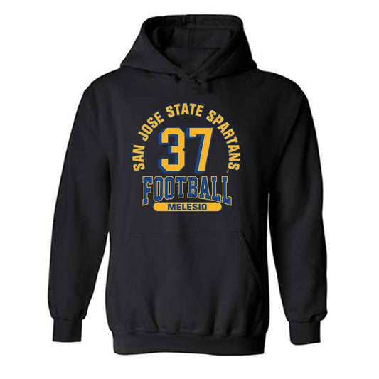SJSU - NCAA Football : Adrian Melesio - Classic Fashion Shersey Hooded Sweatshirt-0
