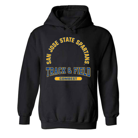 SJSU - NCAA Women's Track & Field : Kaylei Combest - Classic Fashion Shersey Hooded Sweatshirt-0