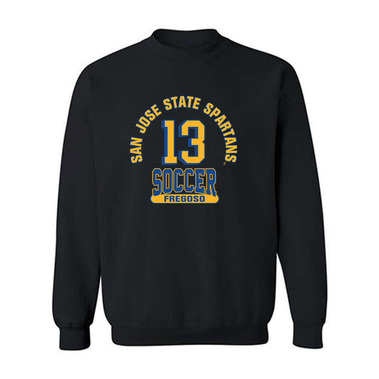 SJSU - NCAA Men's Soccer : Daniel Fregoso - Classic Fashion Shersey Crewneck Sweatshirt-0