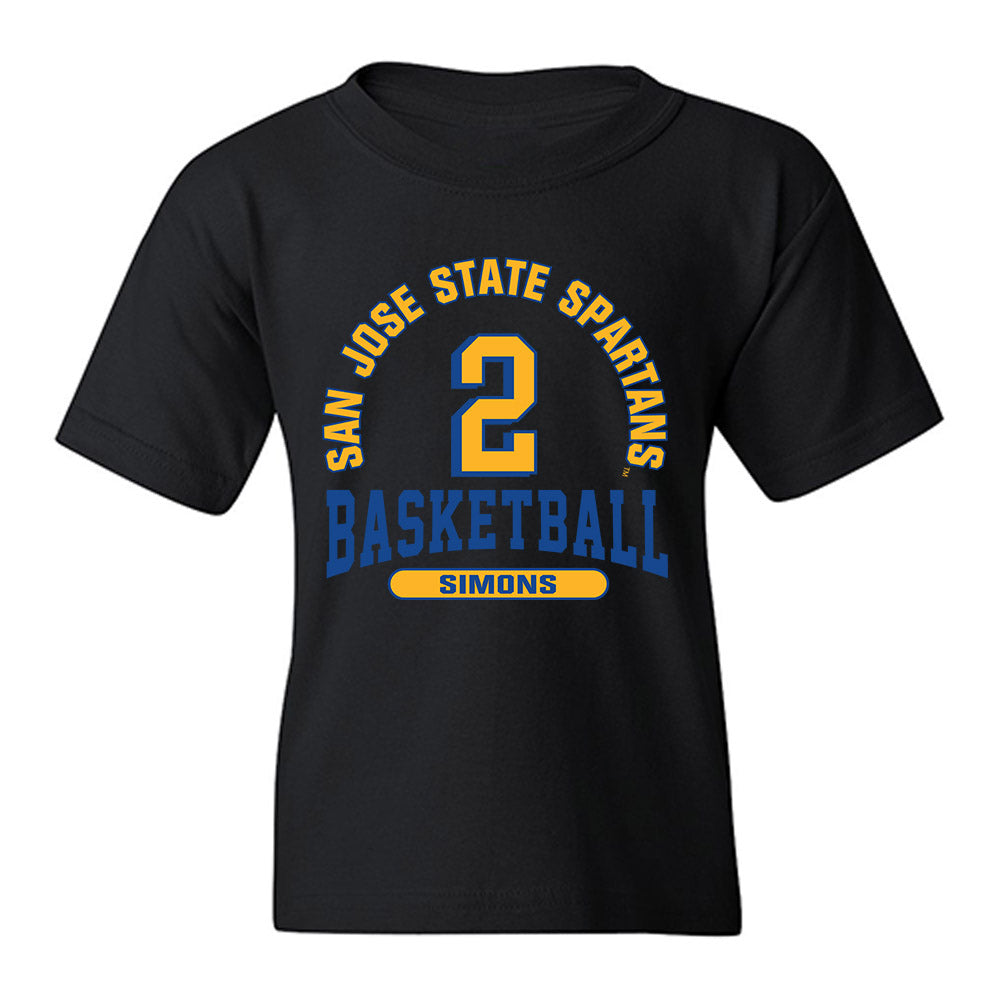 SJSU - NCAA Women's Basketball : McKenna Simons - Classic Fashion Shersey Youth T-Shirt-0