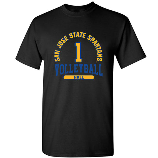 SJSU - NCAA Women's Volleyball : Fatimah Hall - Classic Fashion Shersey T-Shirt-0