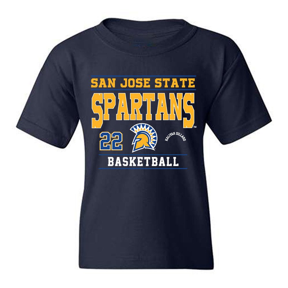 SJSU - NCAA Women's Basketball : Kaliyah Dillard - Classic Fashion Shersey Youth T-Shirt-0