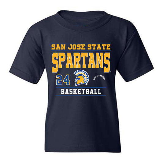 SJSU - NCAA Men's Basketball : Douglas Langford - Classic Fashion Shersey Youth T-Shirt-0