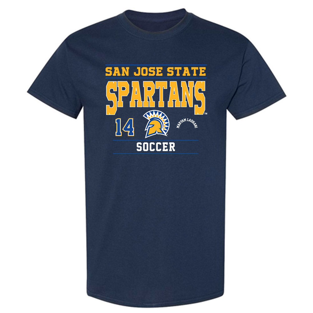 SJSU - NCAA Women's Soccer : Maryam Ladkani - Classic Fashion Shersey T-Shirt-0