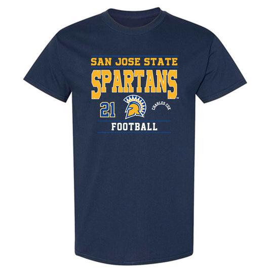 SJSU - NCAA Football : Charles Cox - Classic Fashion Shersey T-Shirt-0