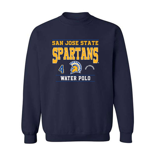 SJSU - NCAA Women's Water Polo : Megan Ledgerwood - Classic Fashion Shersey Crewneck Sweatshirt-0