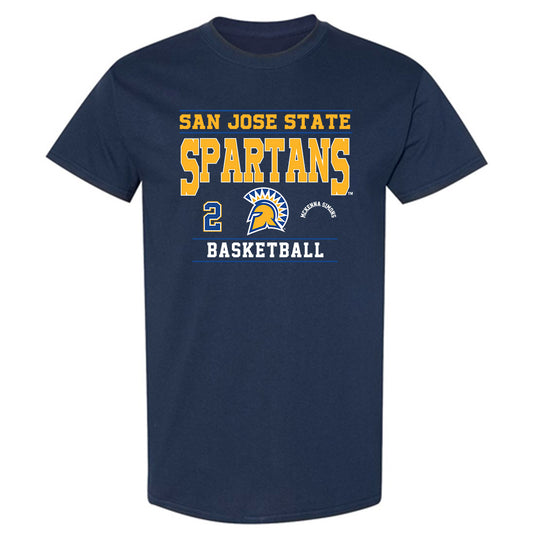 SJSU - NCAA Women's Basketball : McKenna Simons - Classic Fashion Shersey T-Shirt-0