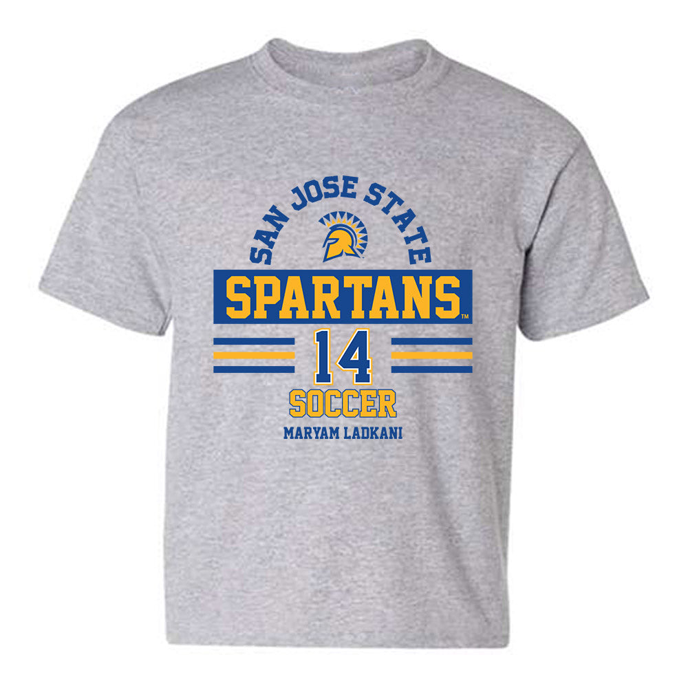 SJSU - NCAA Women's Soccer : Maryam Ladkani - Classic Fashion Shersey Youth T-Shirt-0