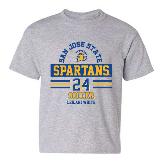 SJSU - NCAA Women's Soccer : Leilani White - Classic Fashion Shersey Youth T-Shirt-0
