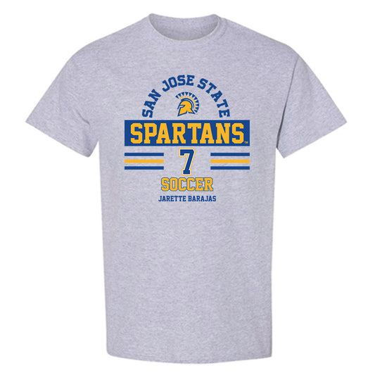 SJSU - NCAA Men's Soccer : Jarette Barajas - Classic Fashion Shersey T-Shirt-0