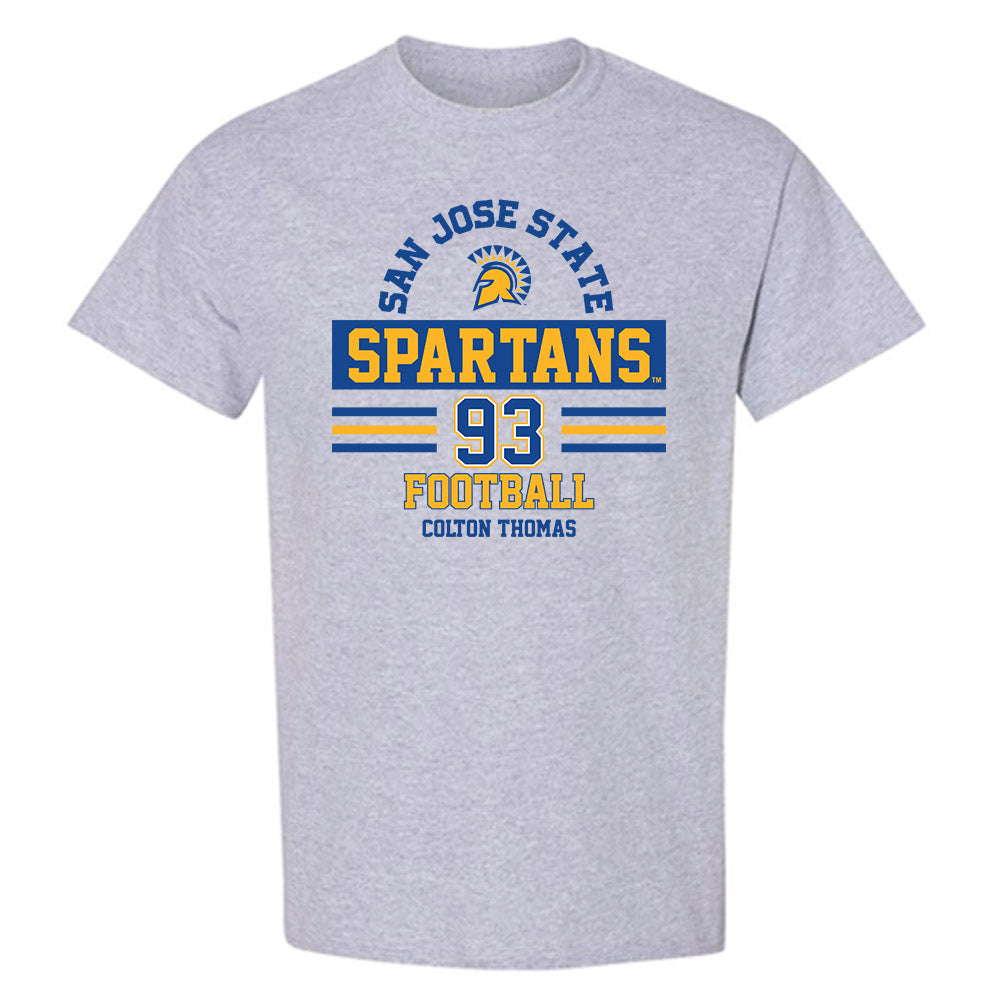SJSU - NCAA Football : Colton Thomas - Classic Fashion Shersey T-Shirt-0