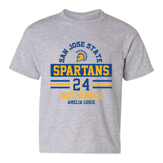 SJSU - NCAA Women's Water Polo : Amelia Lukie - Classic Fashion Shersey Youth T-Shirt-0