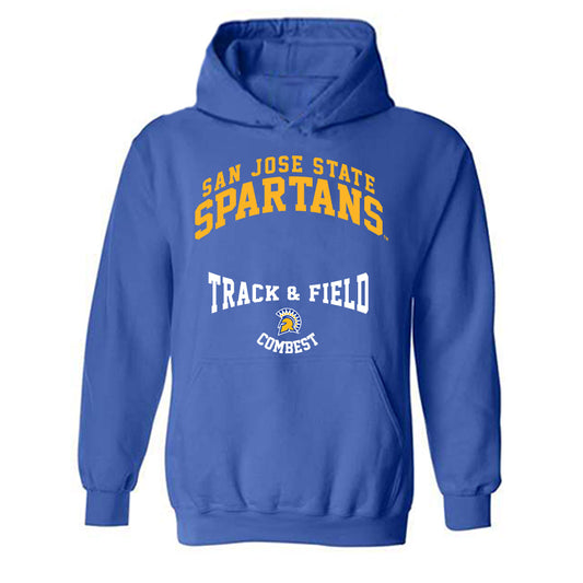SJSU - NCAA Women's Track & Field : Kaylei Combest - Classic Fashion Shersey Hooded Sweatshirt-0
