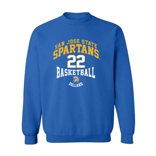 SJSU - NCAA Women's Basketball : Kaliyah Dillard - Classic Fashion Shersey Crewneck Sweatshirt-0