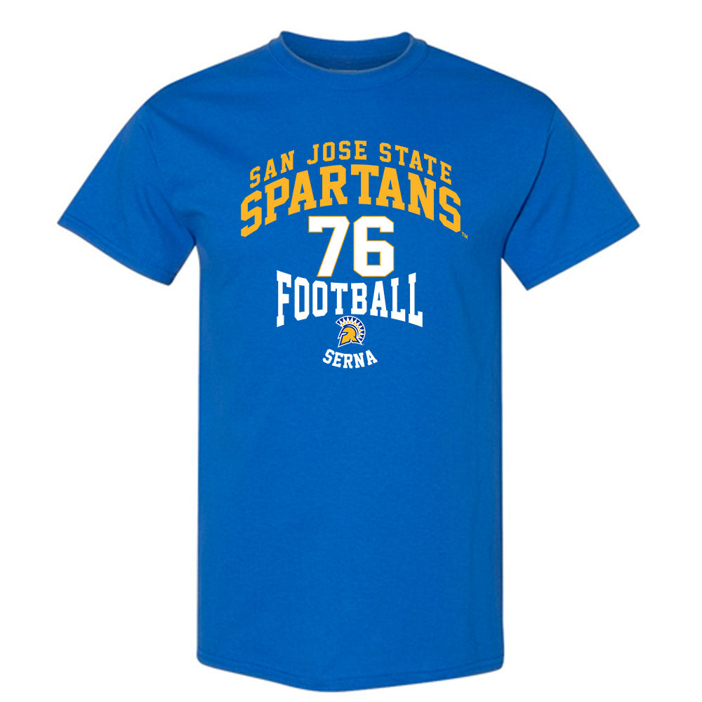SJSU - NCAA Football : Manuel Serna - Classic Fashion Shersey T-Shirt-0