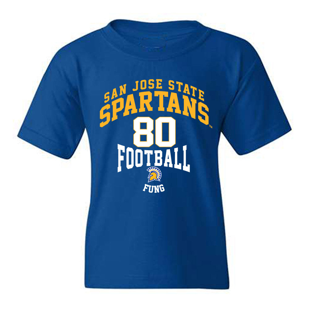 SJSU - NCAA Football : Jeremiah Fung - Classic Fashion Shersey Youth T-Shirt-0