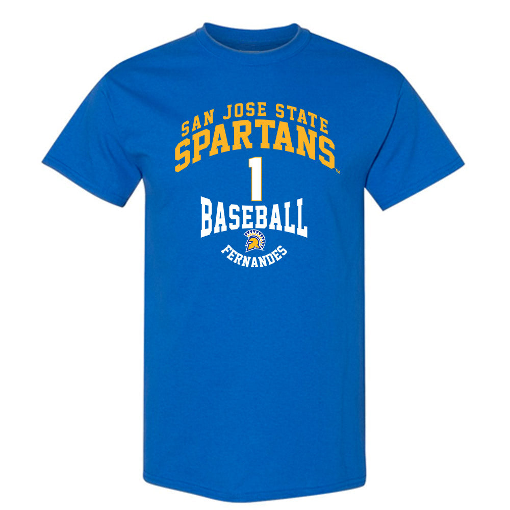 SJSU - NCAA Baseball : Alex Fernandes - Classic Fashion Shersey T-Shirt-0