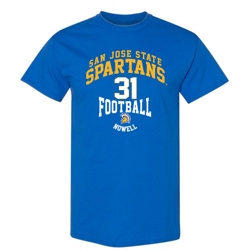 SJSU - NCAA Football : Hunter Nowell - Classic Fashion Shersey T-Shirt-0