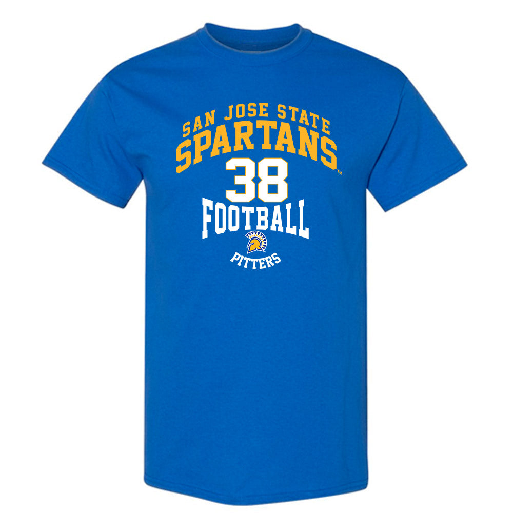 SJSU - NCAA Football : Nassir Pitters - Classic Fashion Shersey T-Shirt-0