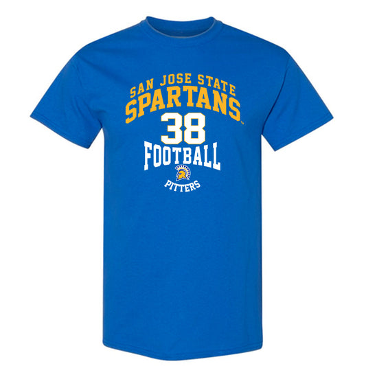 SJSU - NCAA Football : Nassir Pitters - Classic Fashion Shersey T-Shirt-0