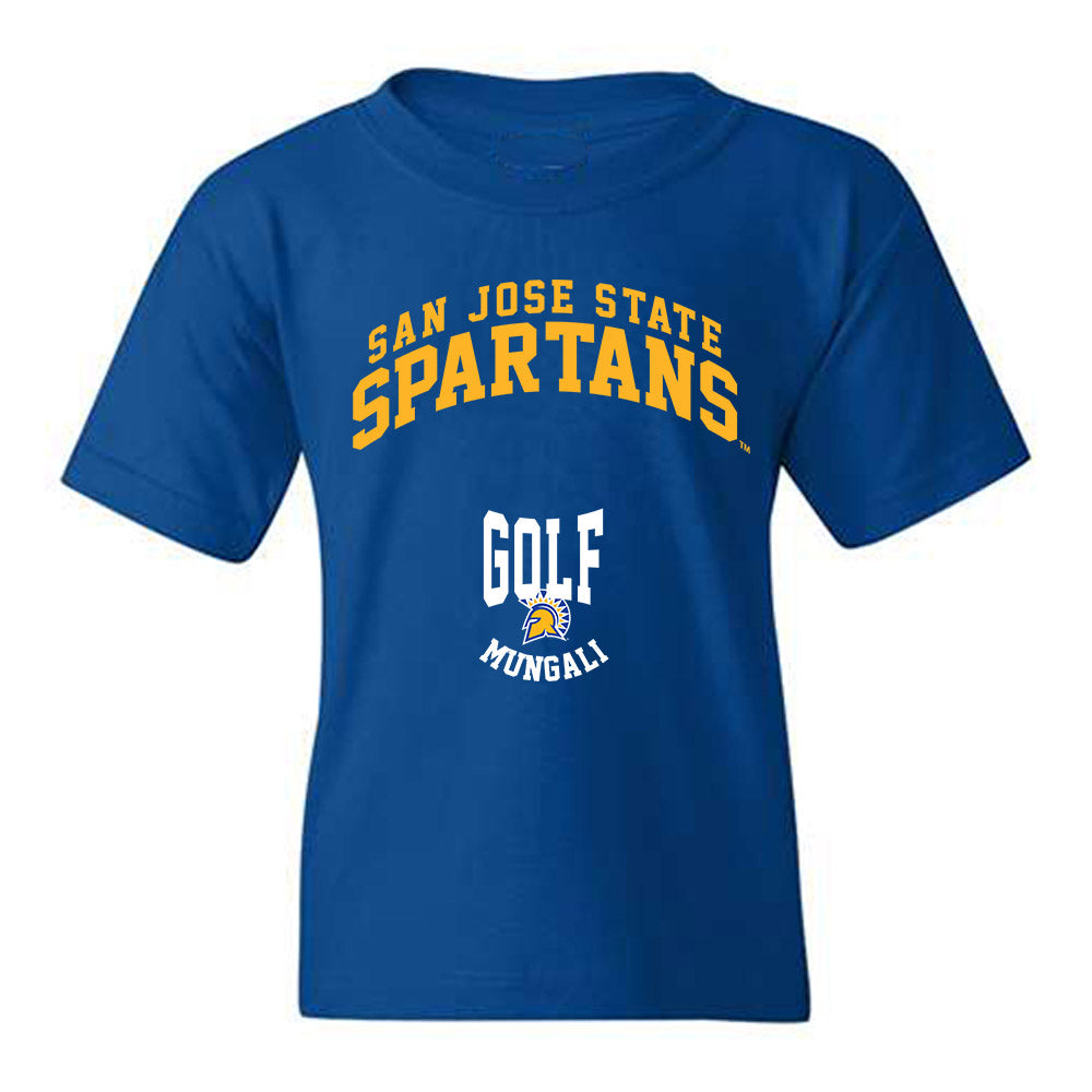 SJSU - NCAA Men's Golf : KC Mungali - Classic Fashion Shersey Youth T-Shirt-0