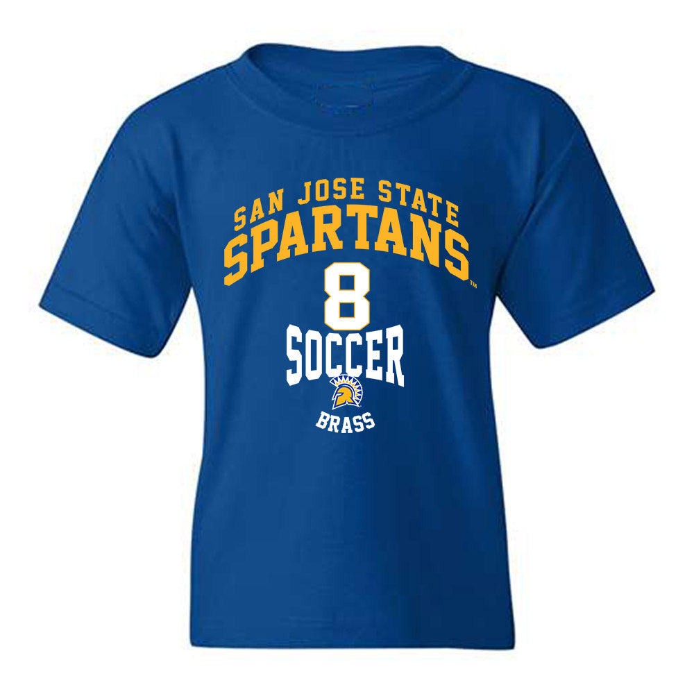 SJSU - NCAA Women's Soccer : Joliye Brass - Classic Fashion Shersey Youth T-Shirt-0
