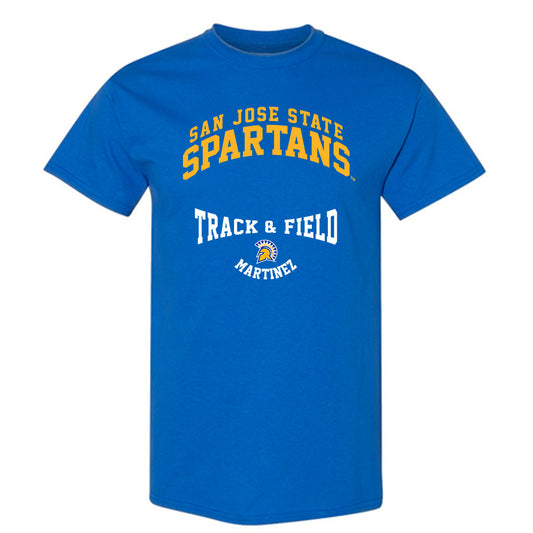 SJSU - NCAA Men's Track & Field : Sebastian Martinez - Classic Fashion Shersey T-Shirt-0