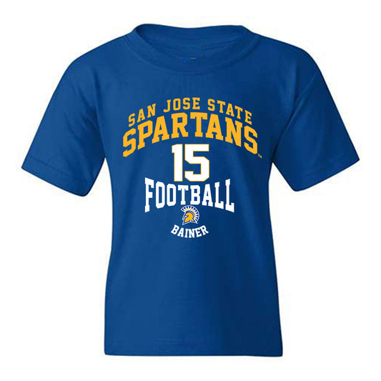 SJSU - NCAA Football : Jalen Bainer - Classic Fashion Shersey Youth T-Shirt-0
