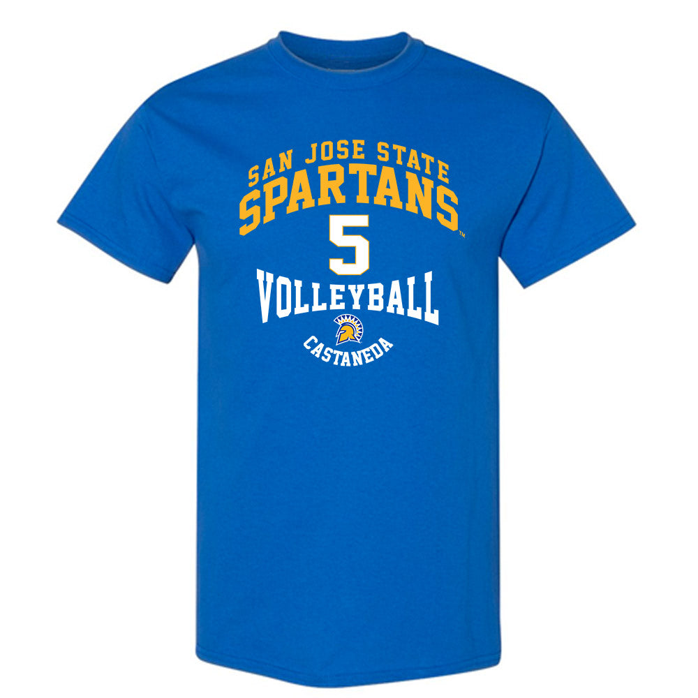 SJSU - NCAA Women's Volleyball : Morgan Castaneda - Classic Fashion Shersey T-Shirt-0