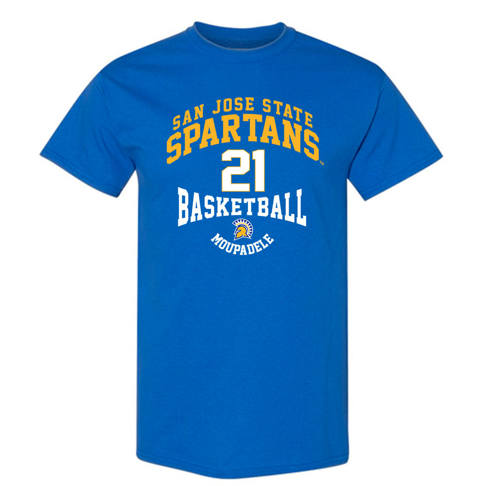 SJSU - NCAA Men's Basketball : Japhet Moupadele - Classic Fashion Shersey T-Shirt-0