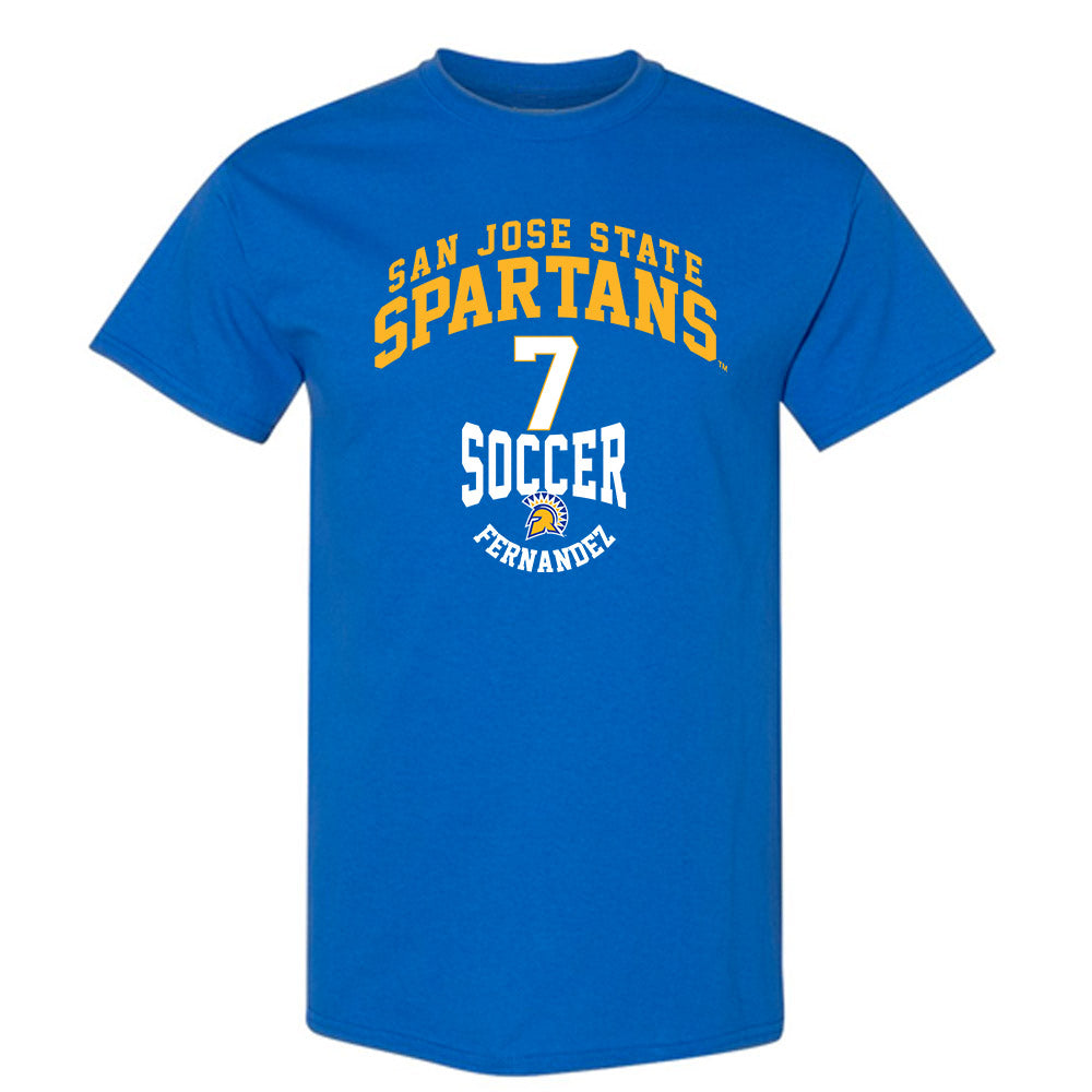 SJSU - NCAA Men's Soccer : Angel Fernandez - Classic Fashion Shersey T-Shirt-0